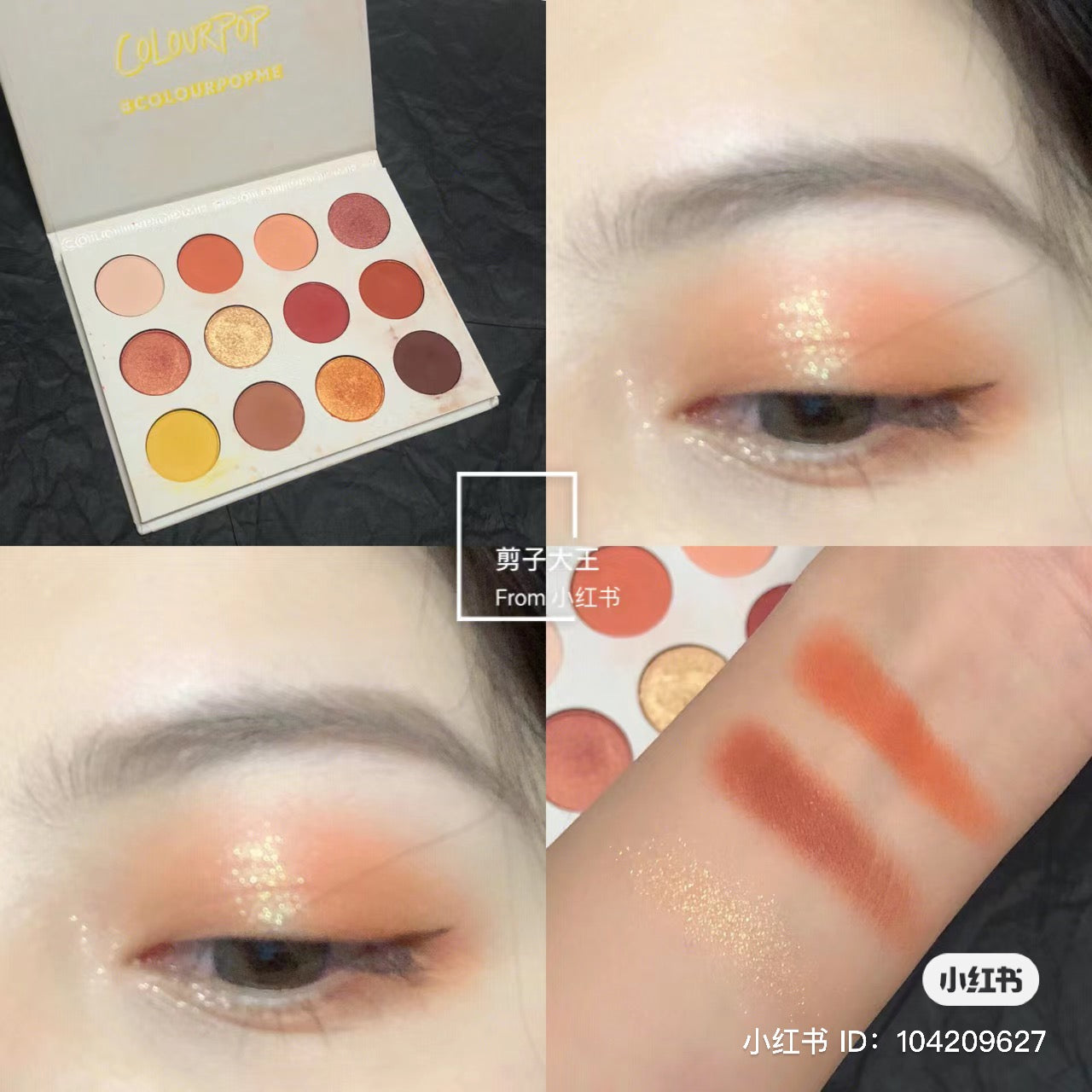 Colourpop | yes please 日落盤 |  12色眼影盤