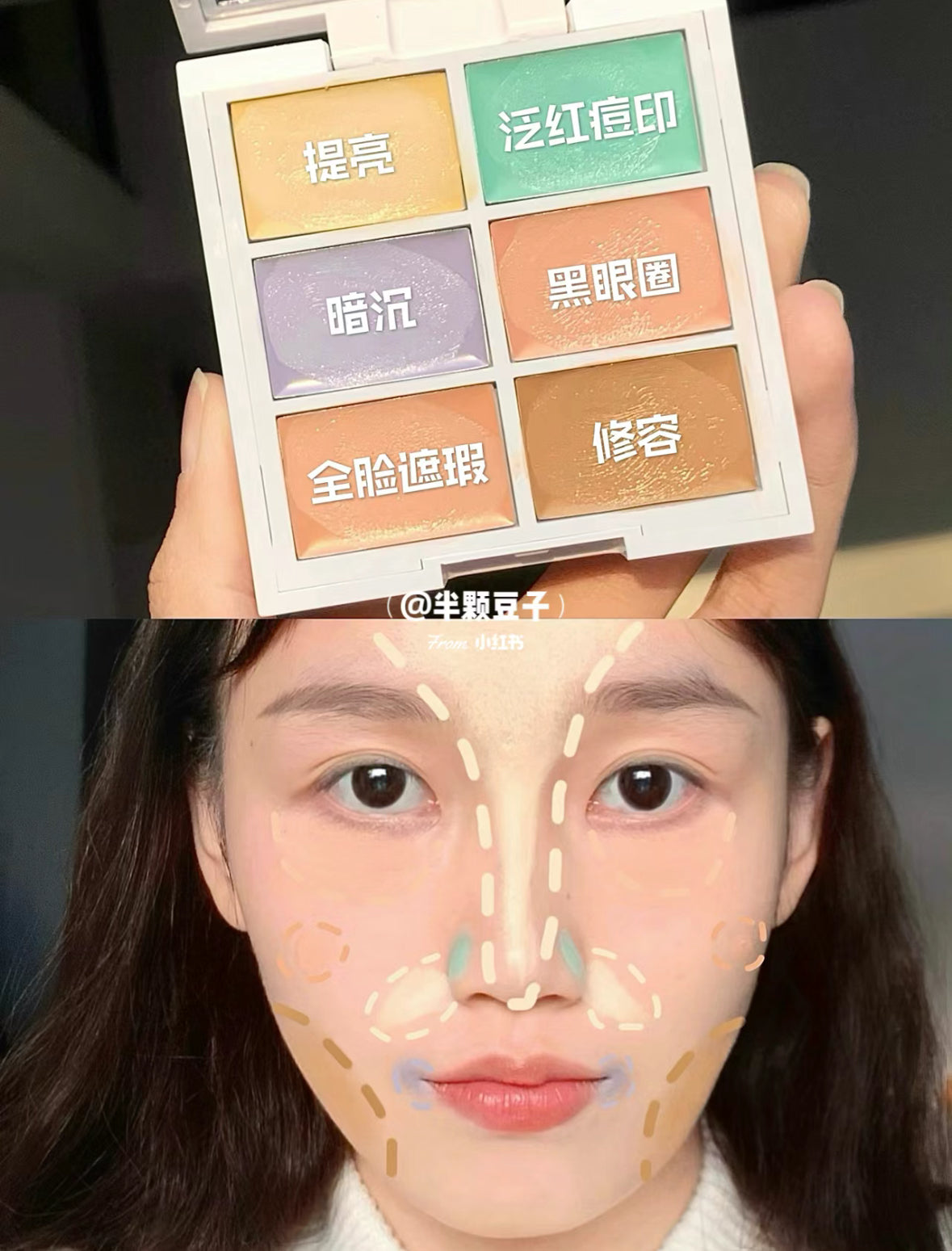 NYX Professional Makeup |
3C Palette - Color Correcting Concealer
6色遮瑕盤