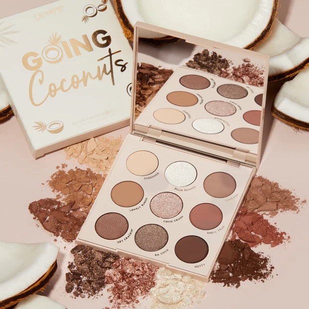 Colourpop | going coconuts | 椰子盤眼影盤