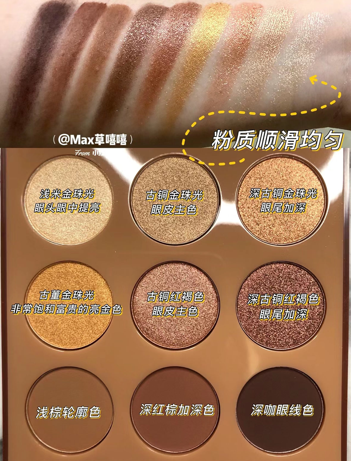 Morphe |
9R 九色眼影盤