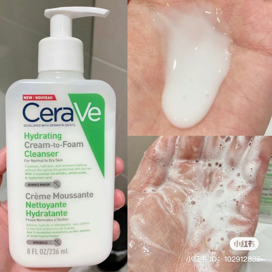 Cerave | 保濕泡沫潔面355ml