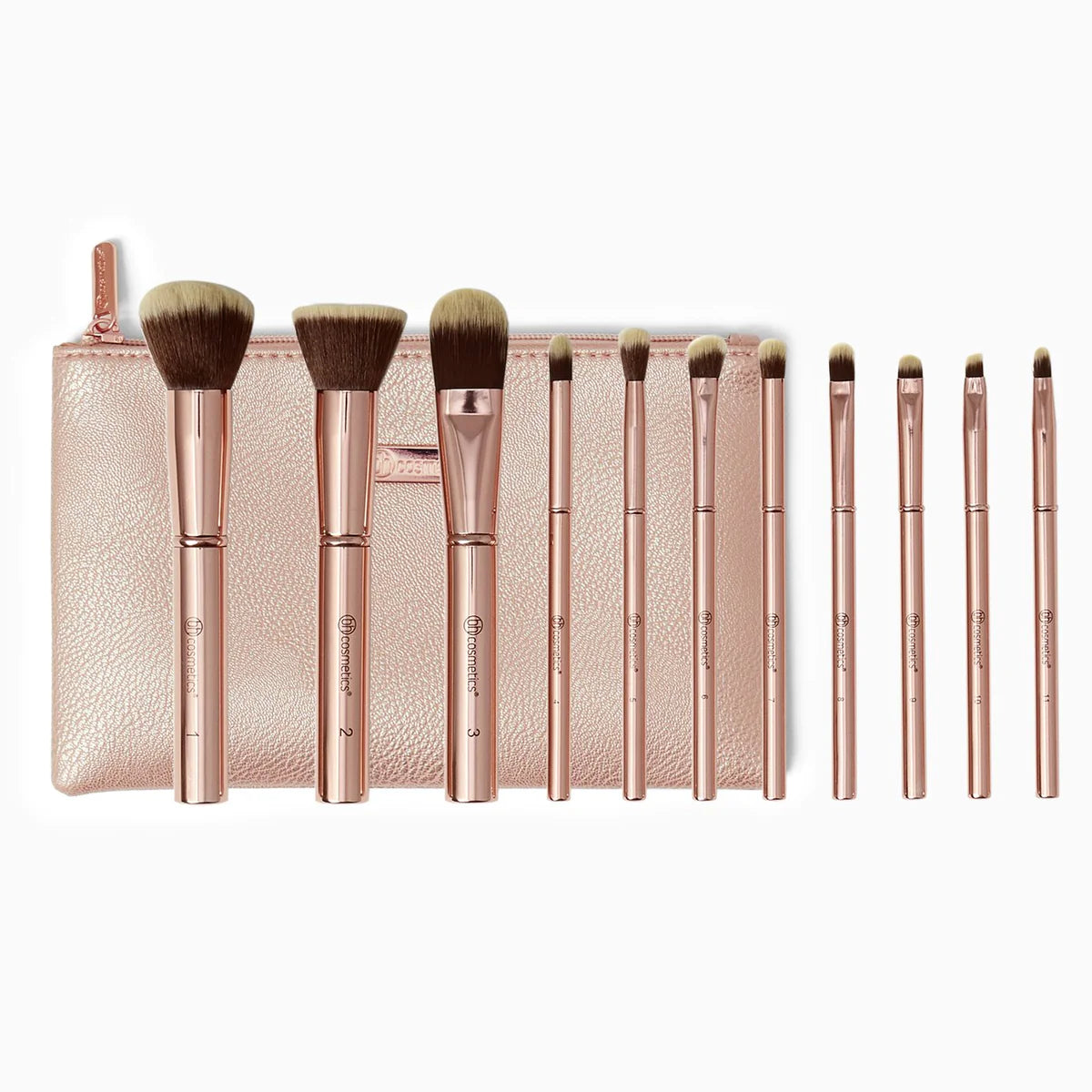 Bh cosmetics | Metal rose 11支化妝掃套裝
