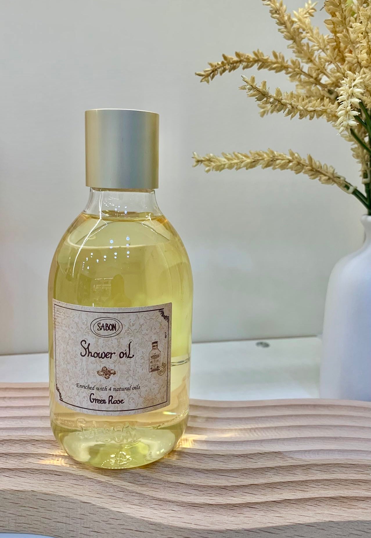 Sabon | 綠玫瑰沐浴油300ml