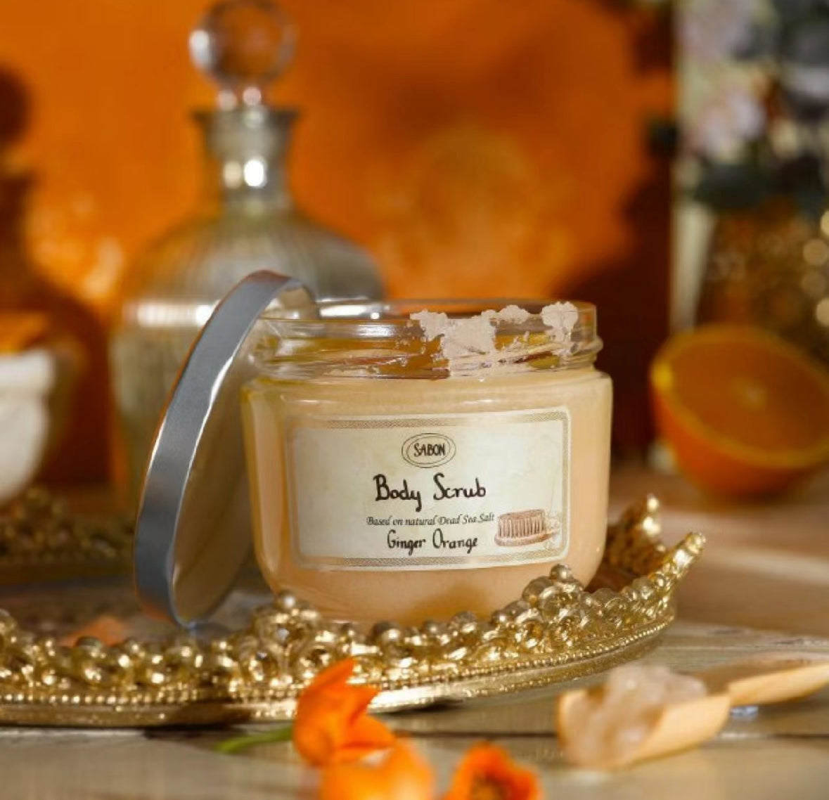 Sabon | 薑橙磨砂膏 320g