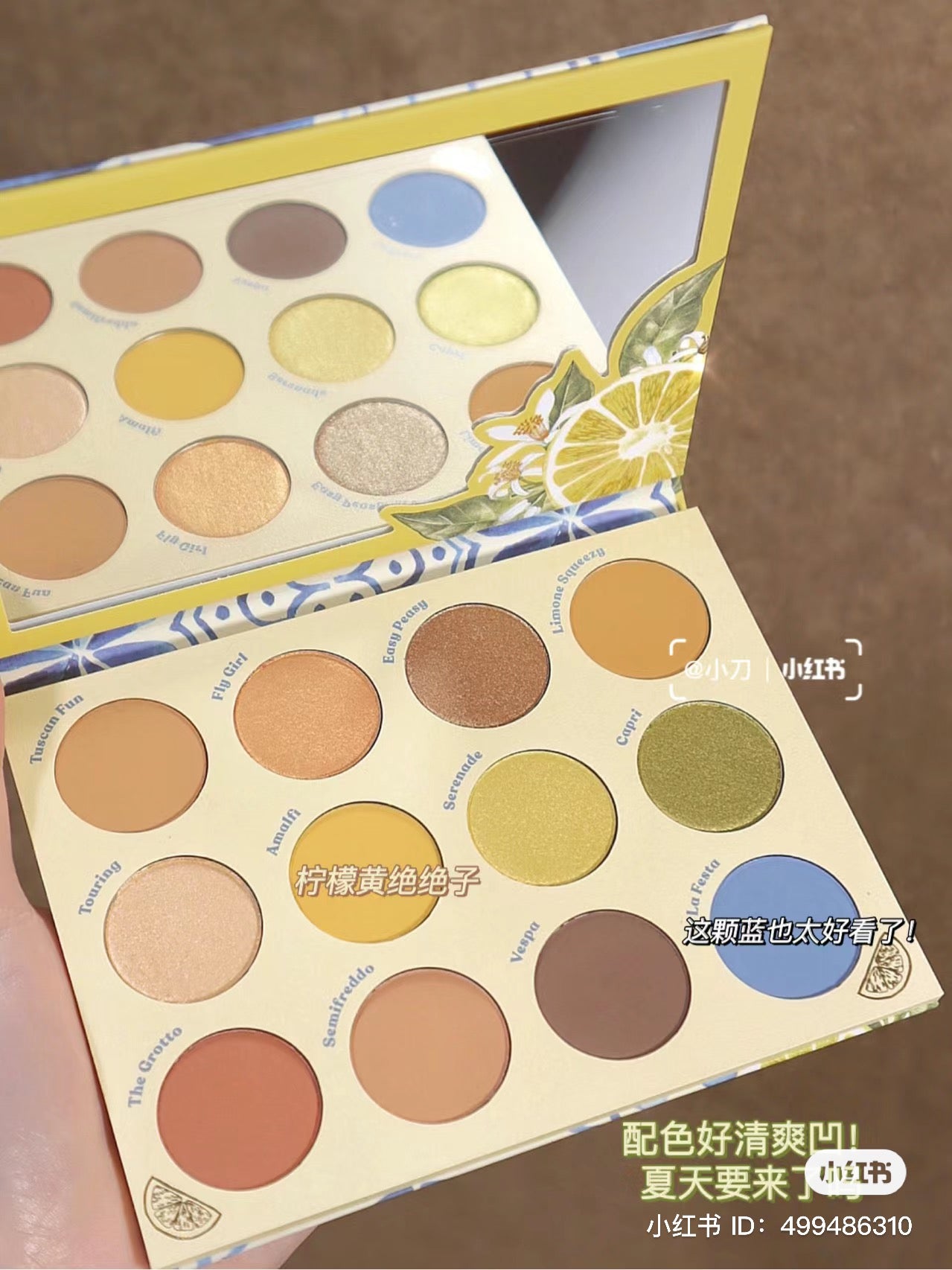 Colourpop | Limoncello 12色眼影盤