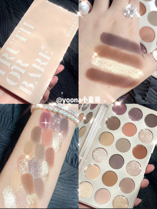MORPHE | 18色奶茶色系眼影盤
18T TRUTH OR BARE ARTISTRY
PALETTE
