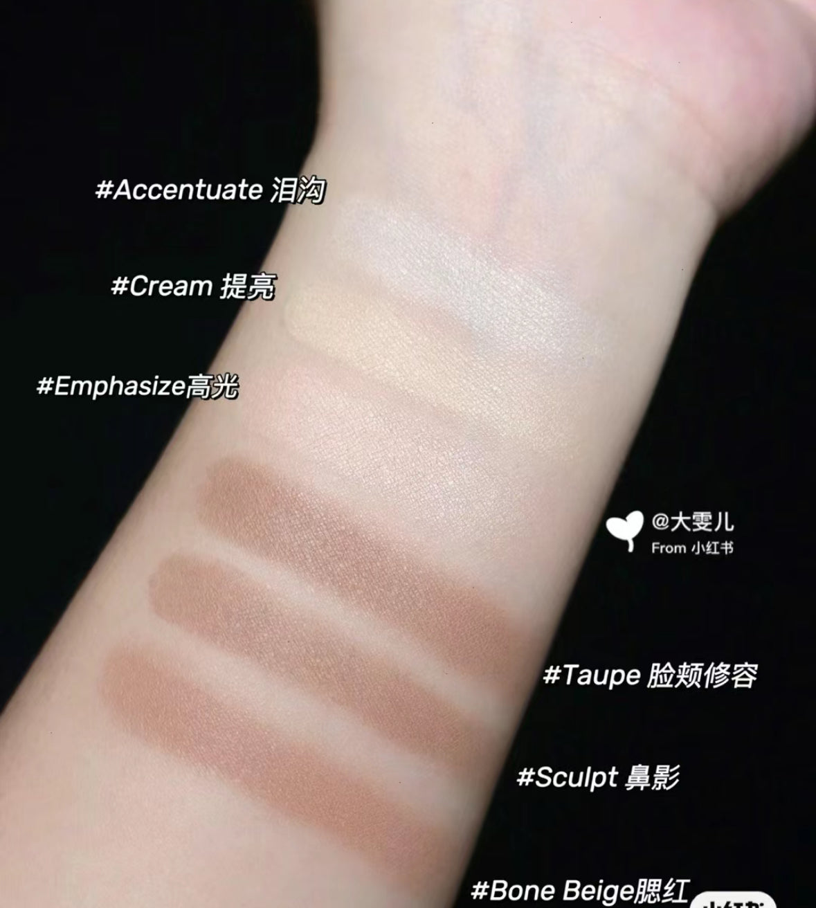 MAC 六色全臉修容盤