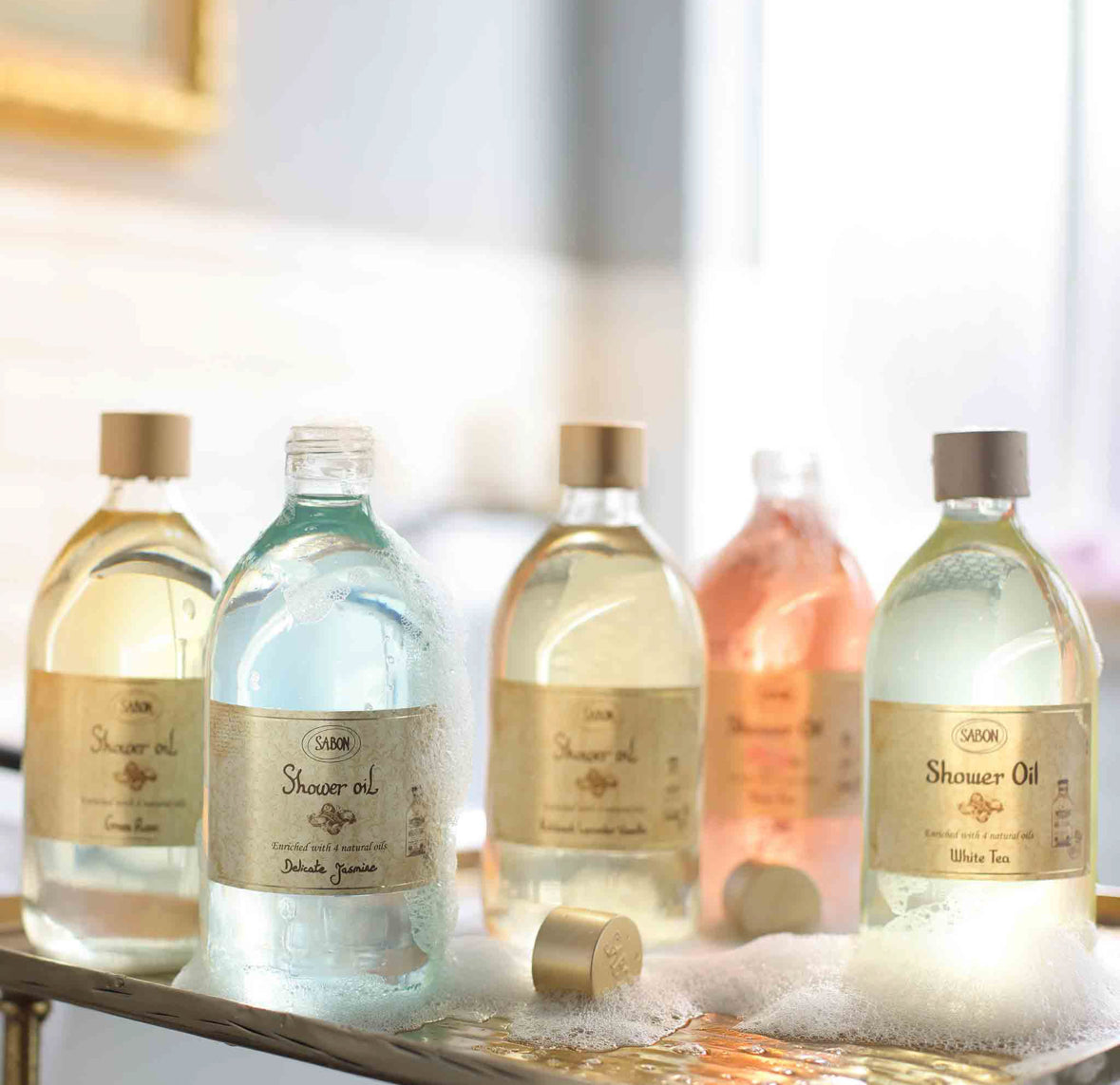 Sabon | 玫瑰茶沐浴油500ml