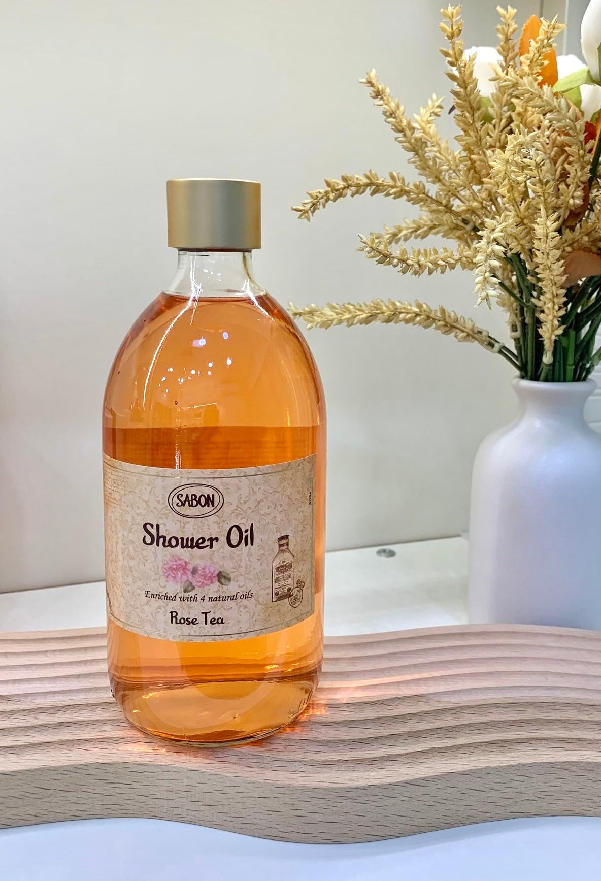 Sabon | 玫瑰茶沐浴油500ml