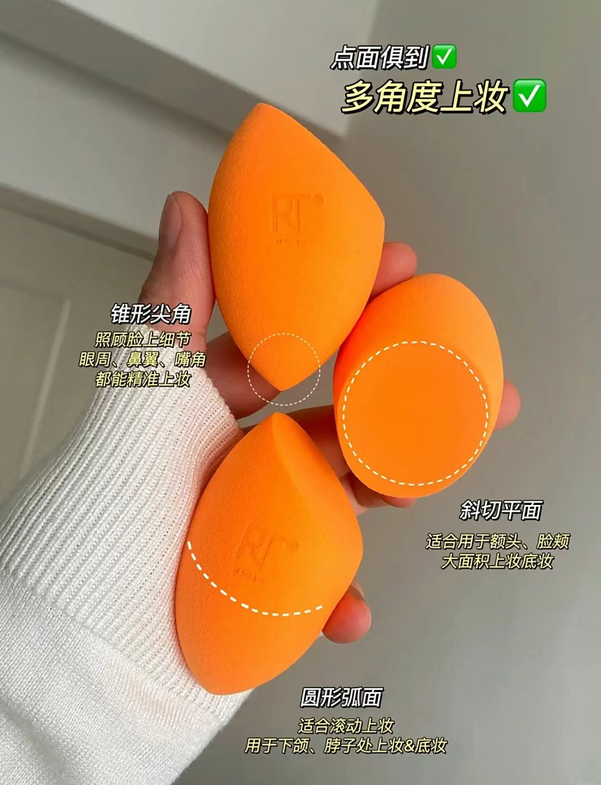 Real Technique | 化妝蛋+防塵保護盒