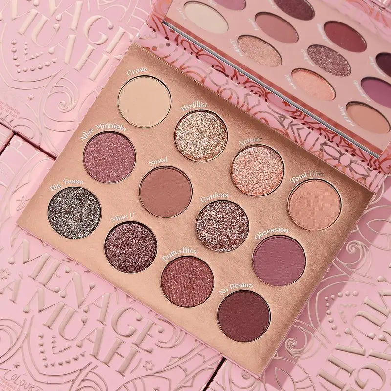 Colourpop | Menage a muah 12色眼影盤