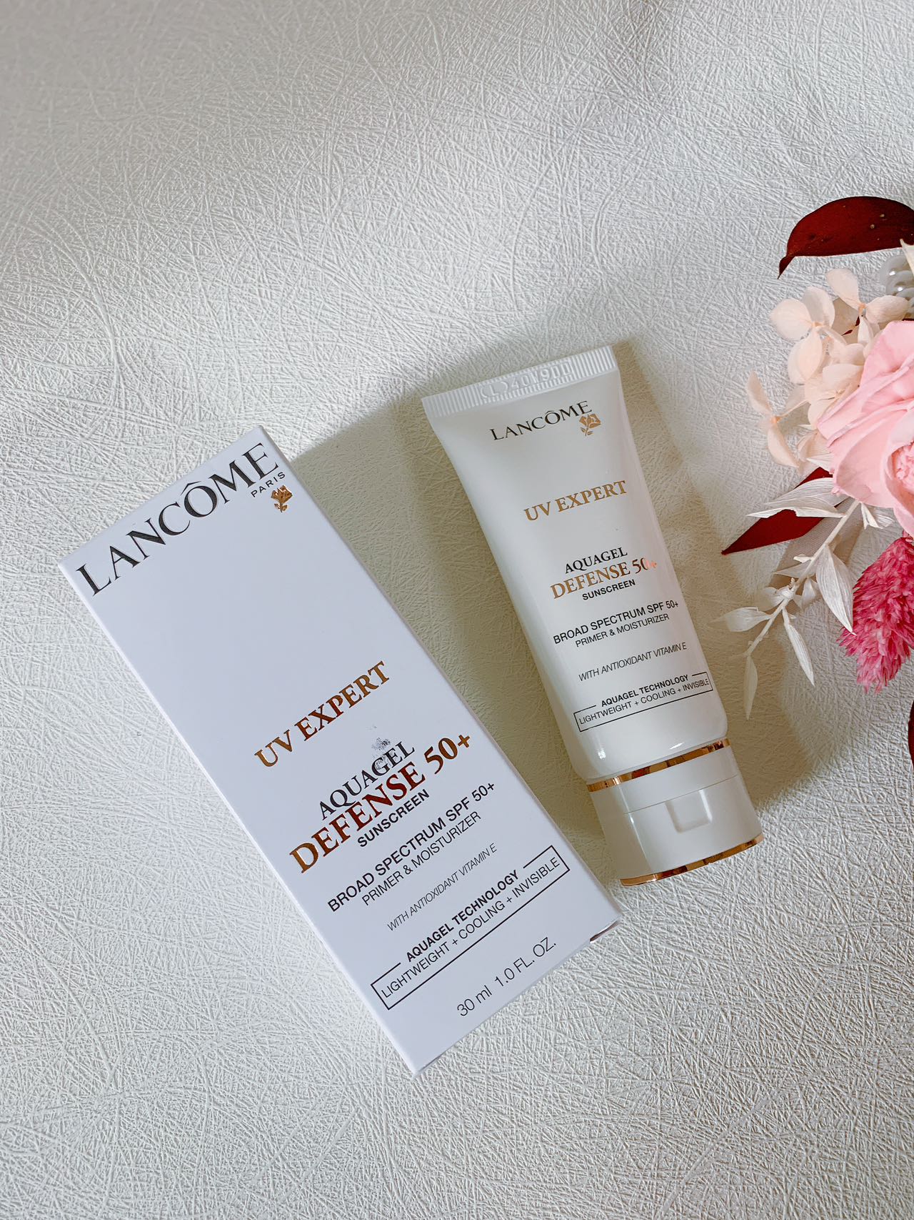 Lancome | 小白管防曬打底保濕霜30ml| 美版