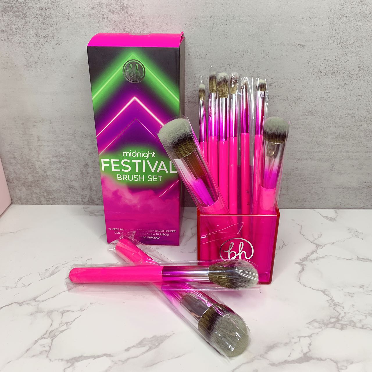 BH Cosmetics | Midnight Festival Brush Set | 10枝化妝掃套裝