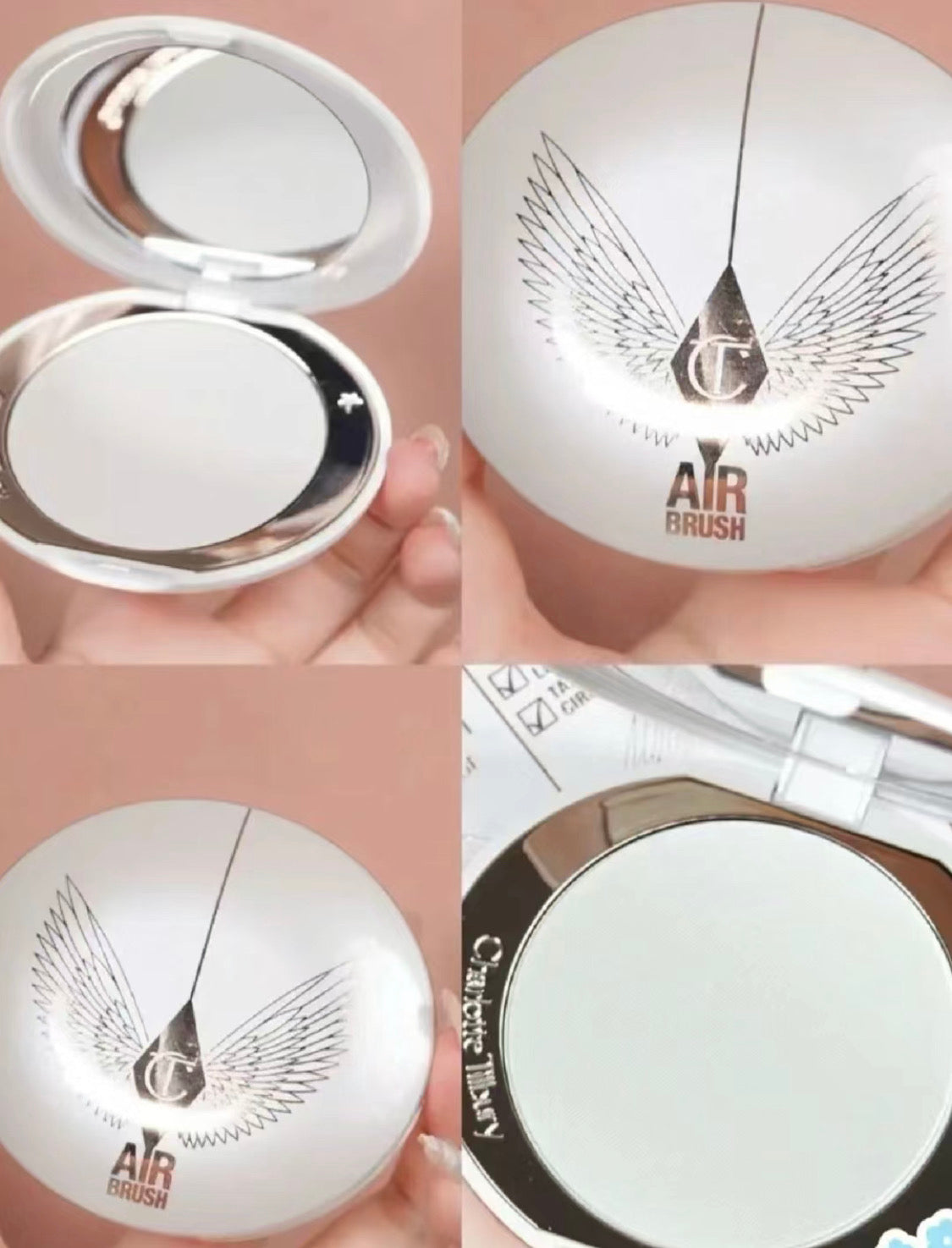 CT | Air Brush |白月光透明粉餅