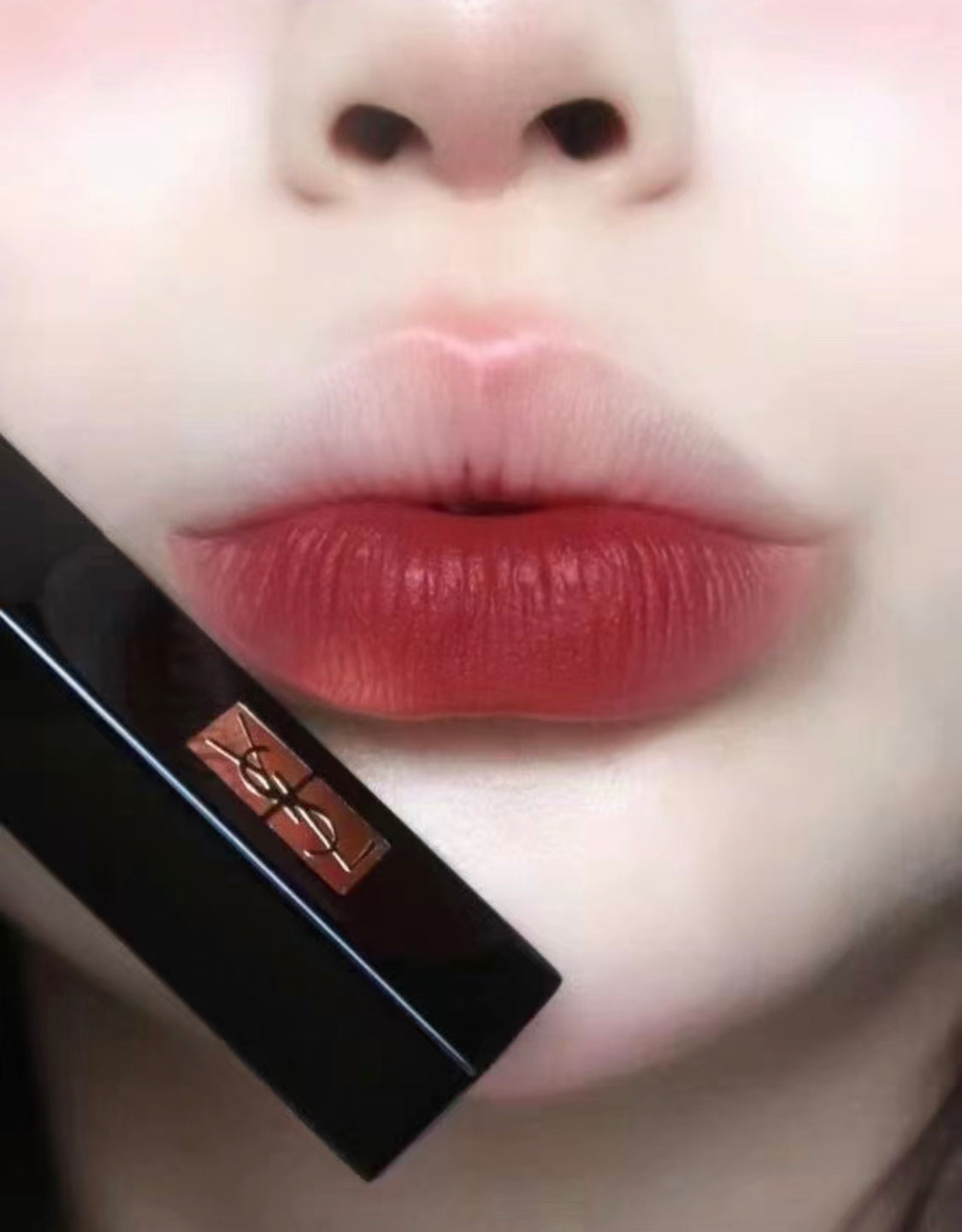 YSL|小黑條 #302 赤裸豆沙