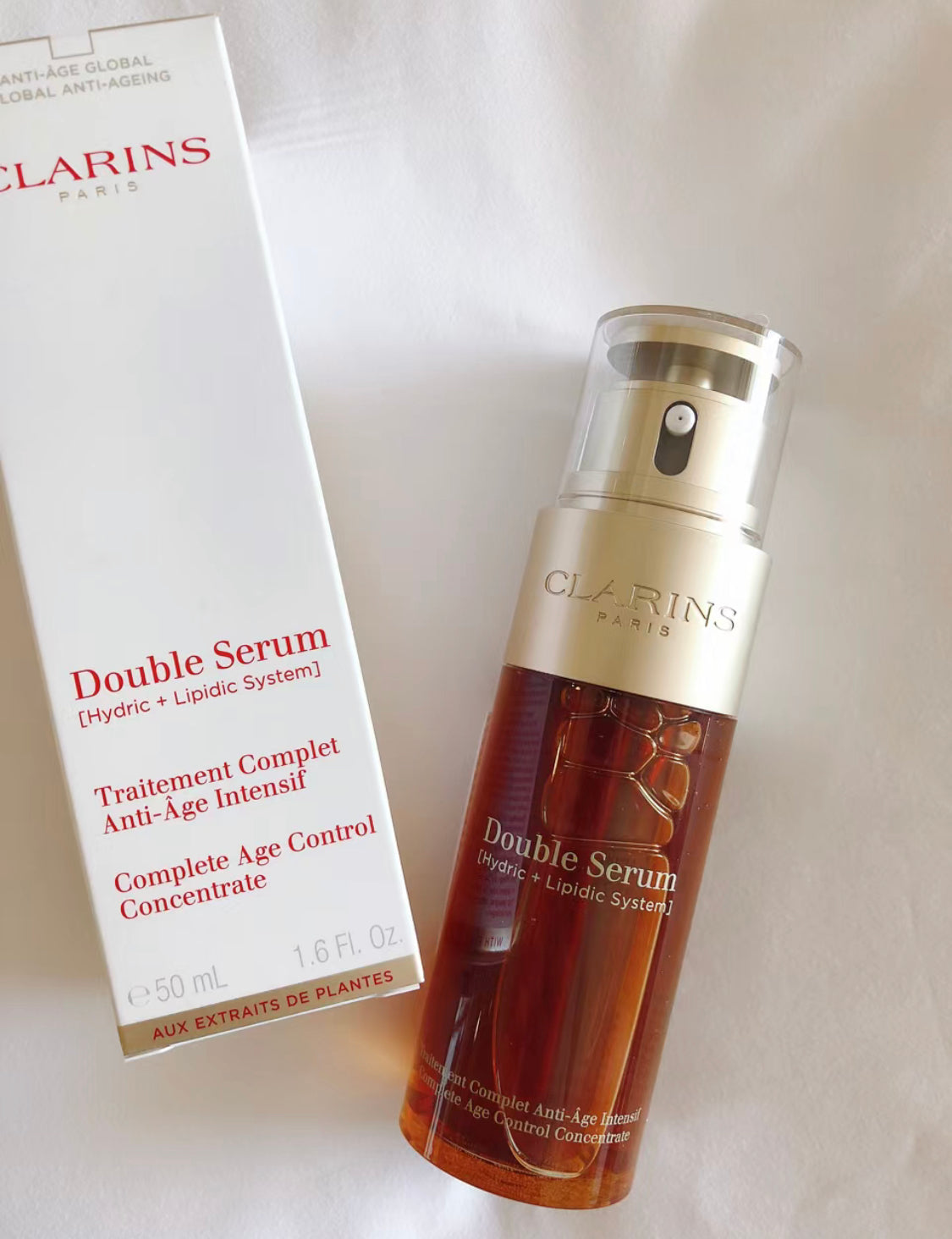 Clarins|Double Serum|雙萃精華|熬夜維穩抗老