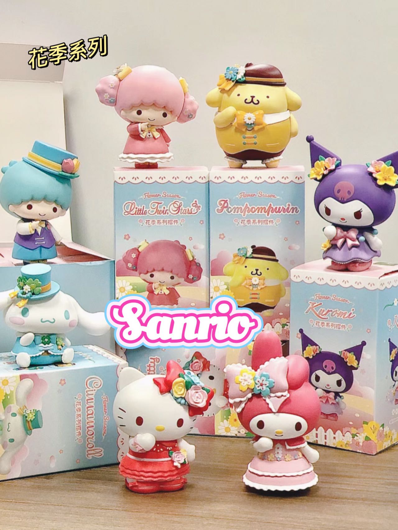 🌸Sanrio 花季系列🌸|明盒可選款 |擺件