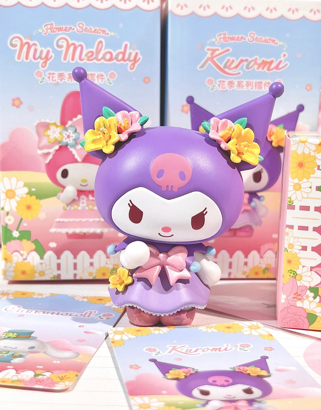 🌸Sanrio 花季系列🌸|明盒可選款 |擺件