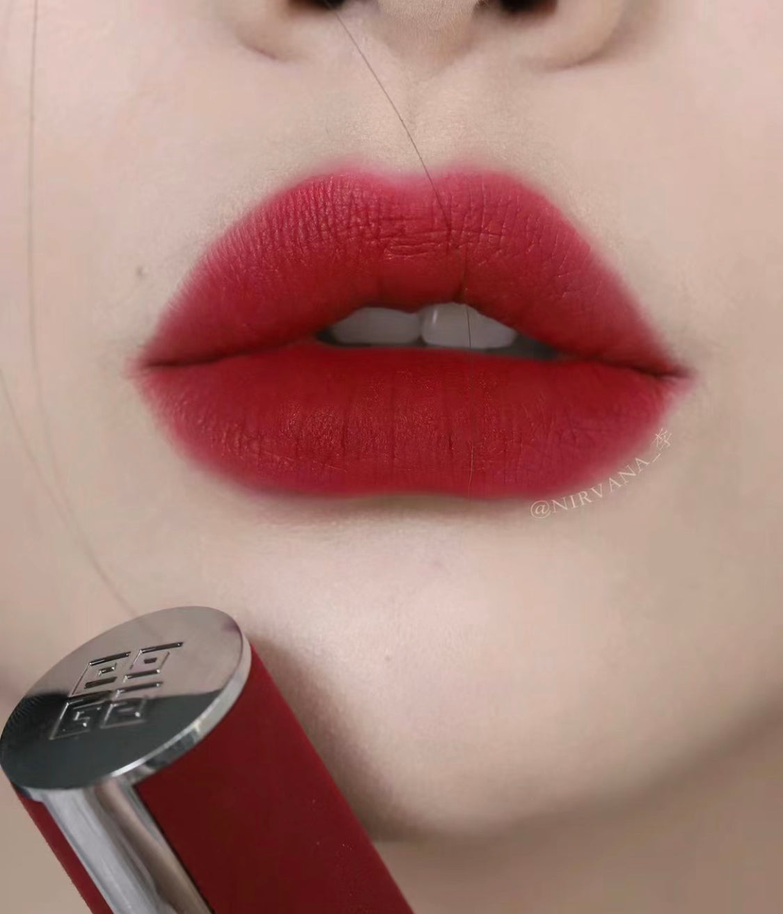 Givenchy|紅絲絨|N37 富貴千金桃紅色調 | 韓國女主感