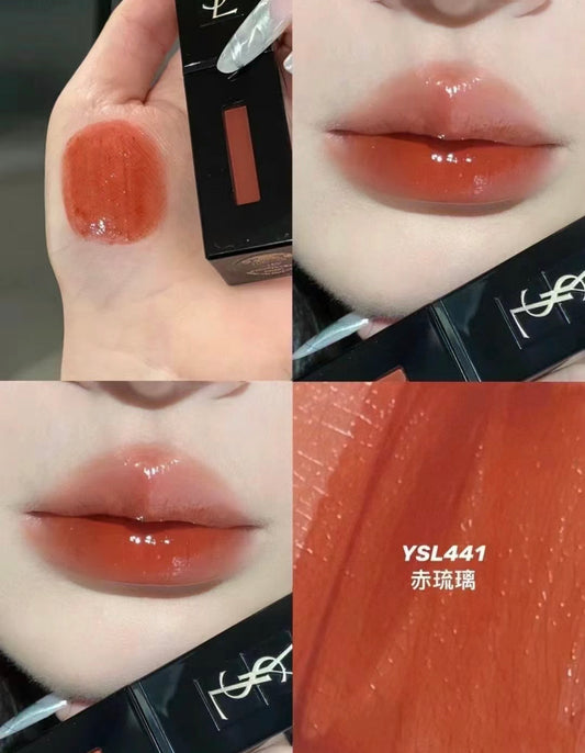YSL|黑管唇釉|#441 赤琉璃