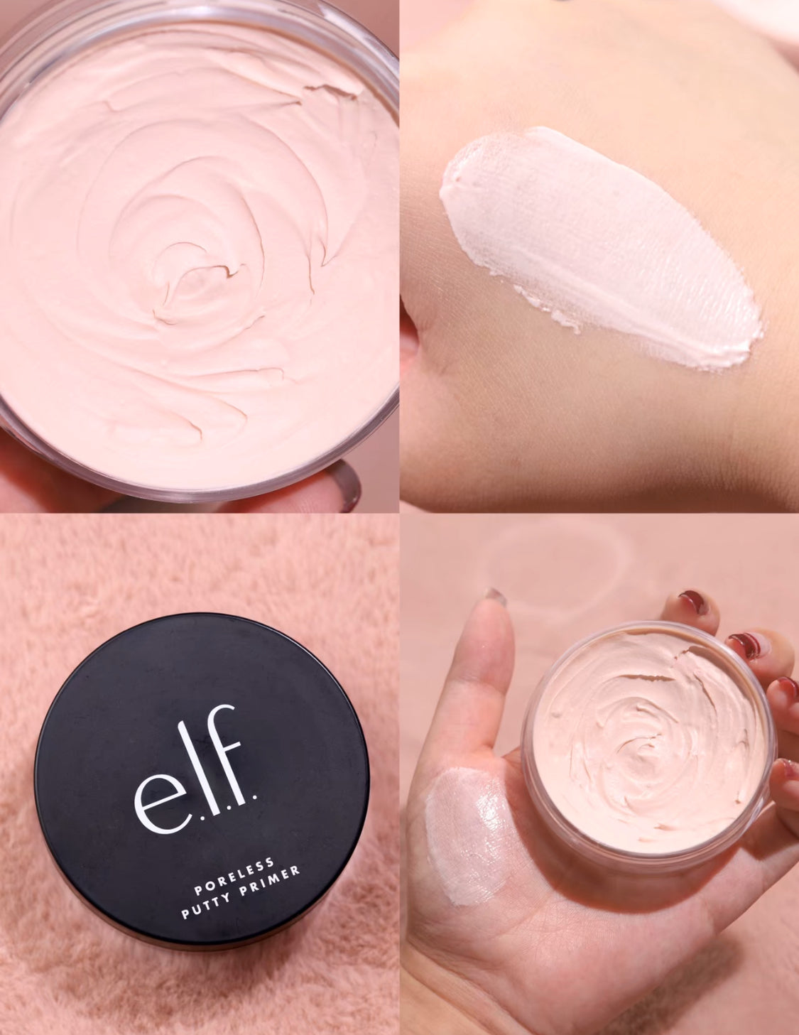 Elf |Poreless Putty Primer |Universal Sheer |妝前膏粉色