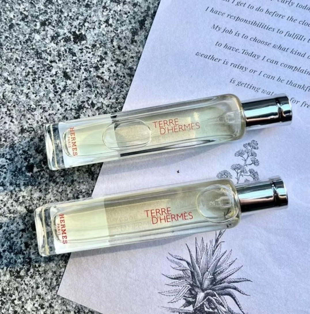 Hermes | Terre D'Hermes EDT | 大地淡香水兩支裝 | 15ml*2 |男士香水