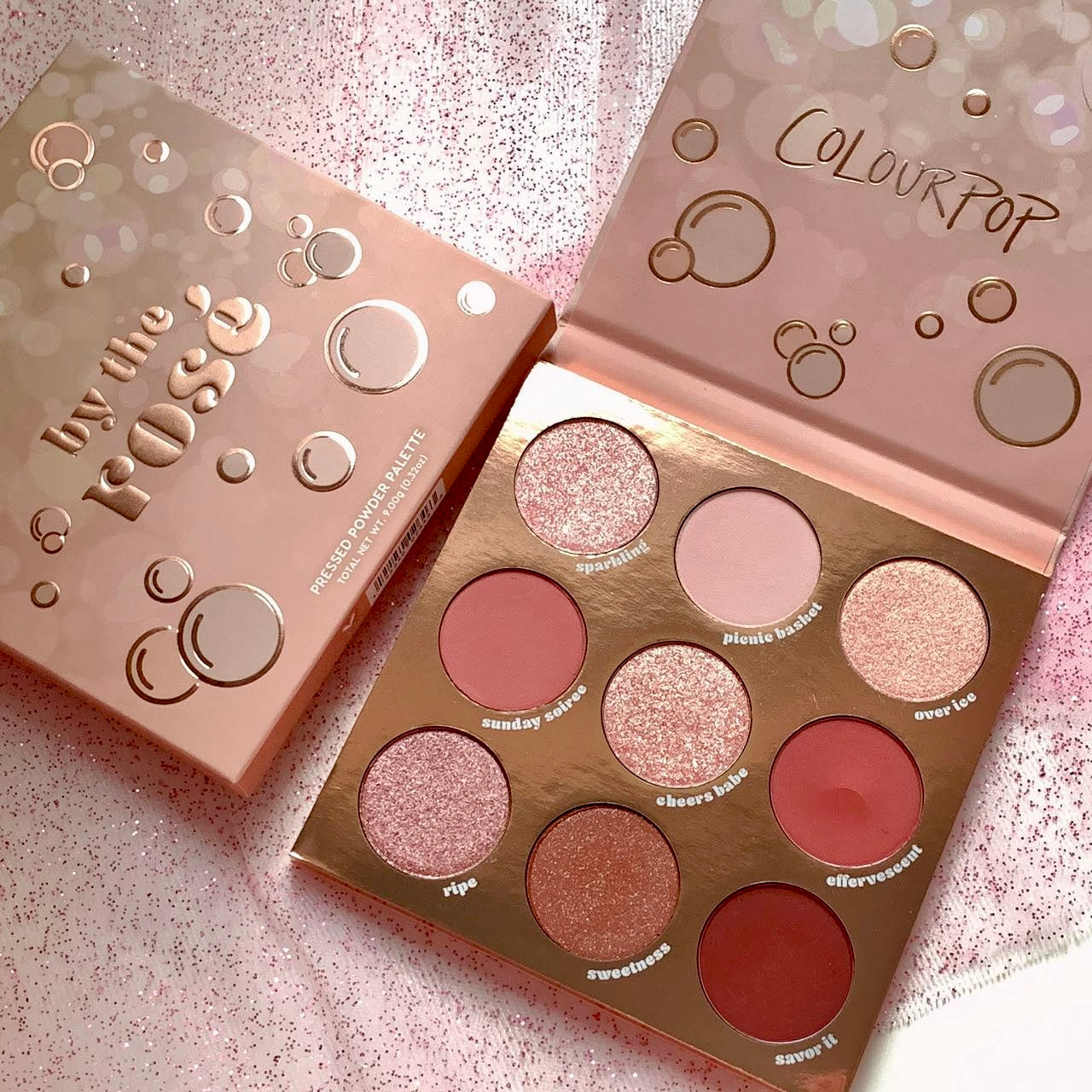 Colourpop | by the rose | 眼影盤