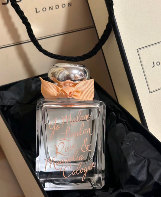 JoMalone|限量版玫瑰與木蘭古龍水 |肉色絲帶|50ML