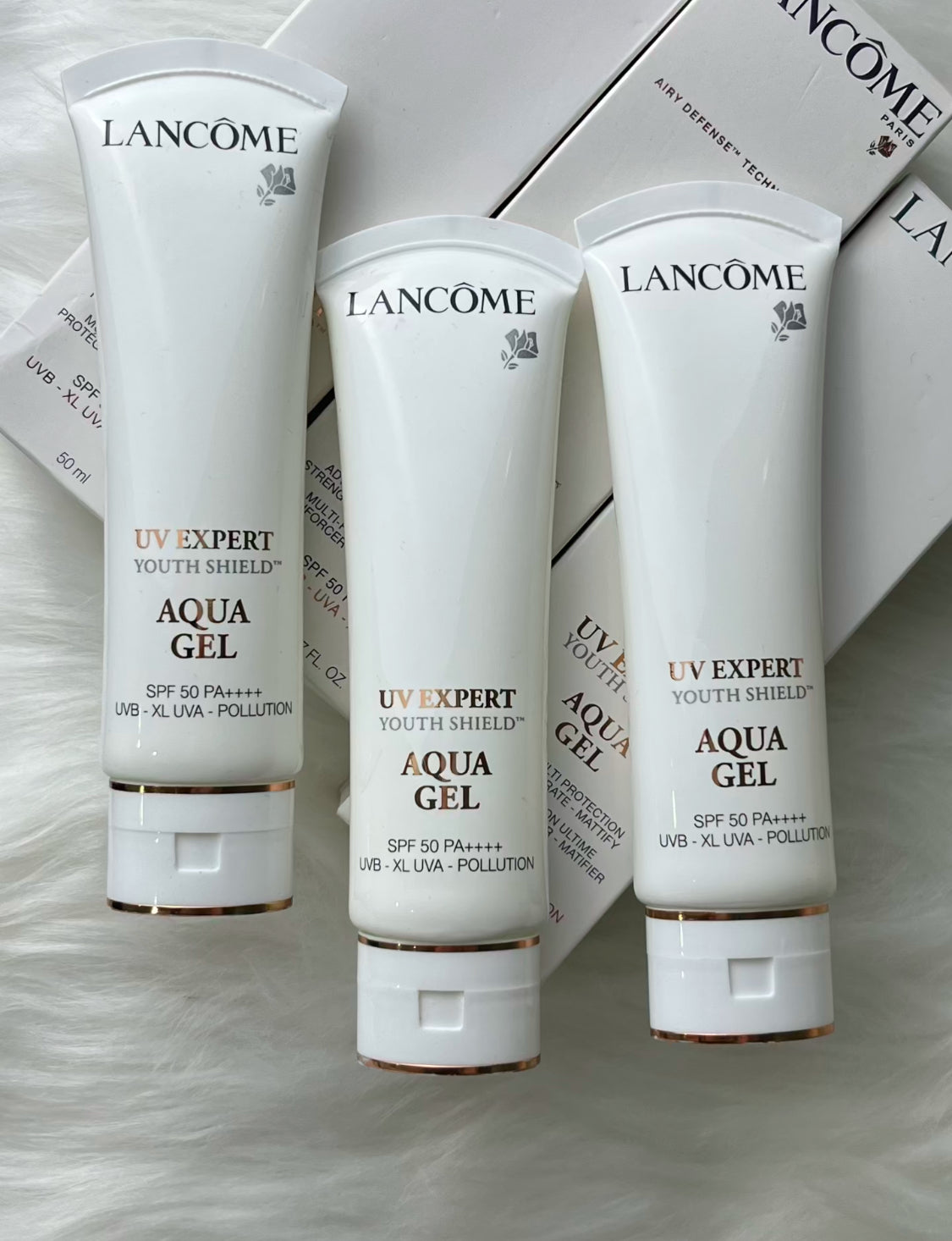 Lancome | UV Expert AQUA GEL| 小白管防曬乳SPF 50 / PA ++++ | 50ml |亞洲版