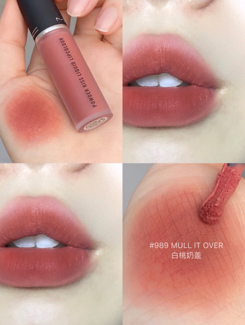 Mac|柔霧唇釉 |#989 Mull It Over