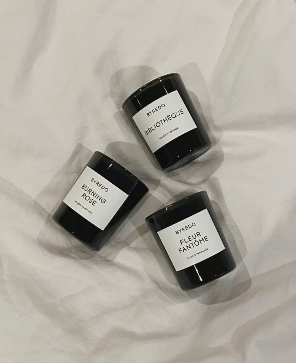 Byredo |香薰蠟燭 |圖書館/棉府綢/叢花 |70g