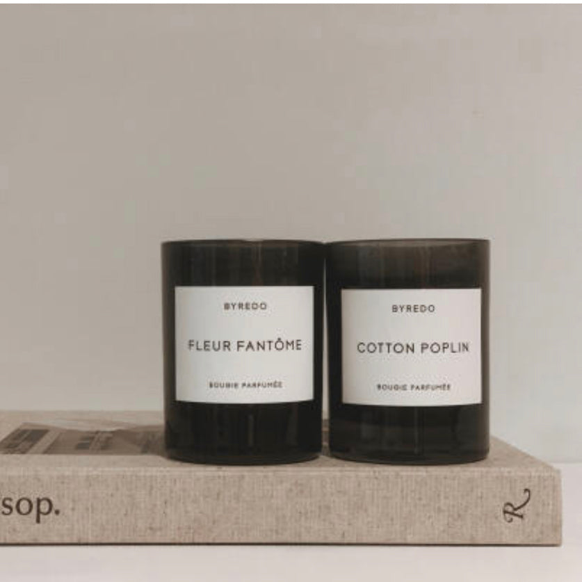 Byredo |香薰蠟燭 |圖書館/棉府綢/叢花 |70g