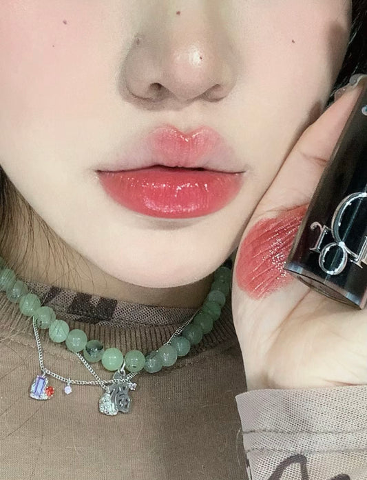 Dior |Shine Lipstick|黑管唇膏|#525