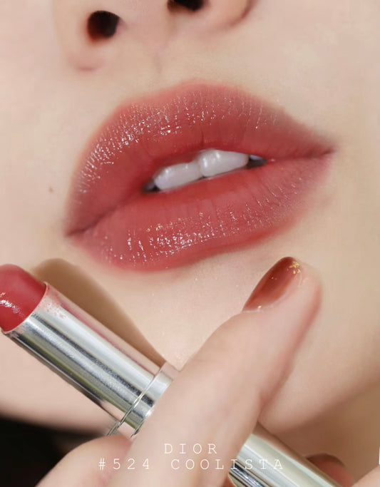 Dior|Shine Lipstick|黑管唇膏3.2g | #524