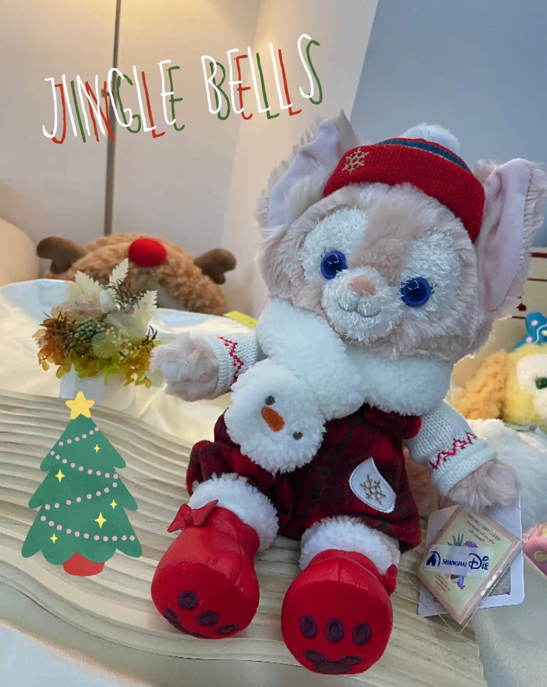 Disney|Linabell |2023 聖誕公仔 中號