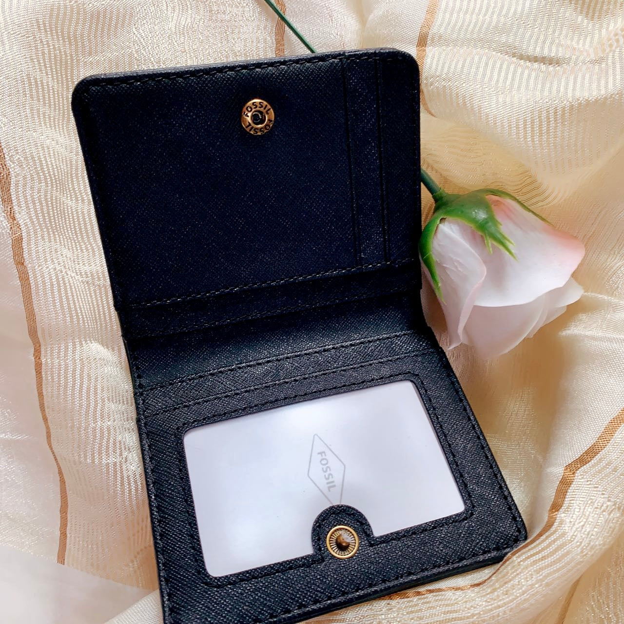 Fossil | Madison Bifold | Black | 卡包