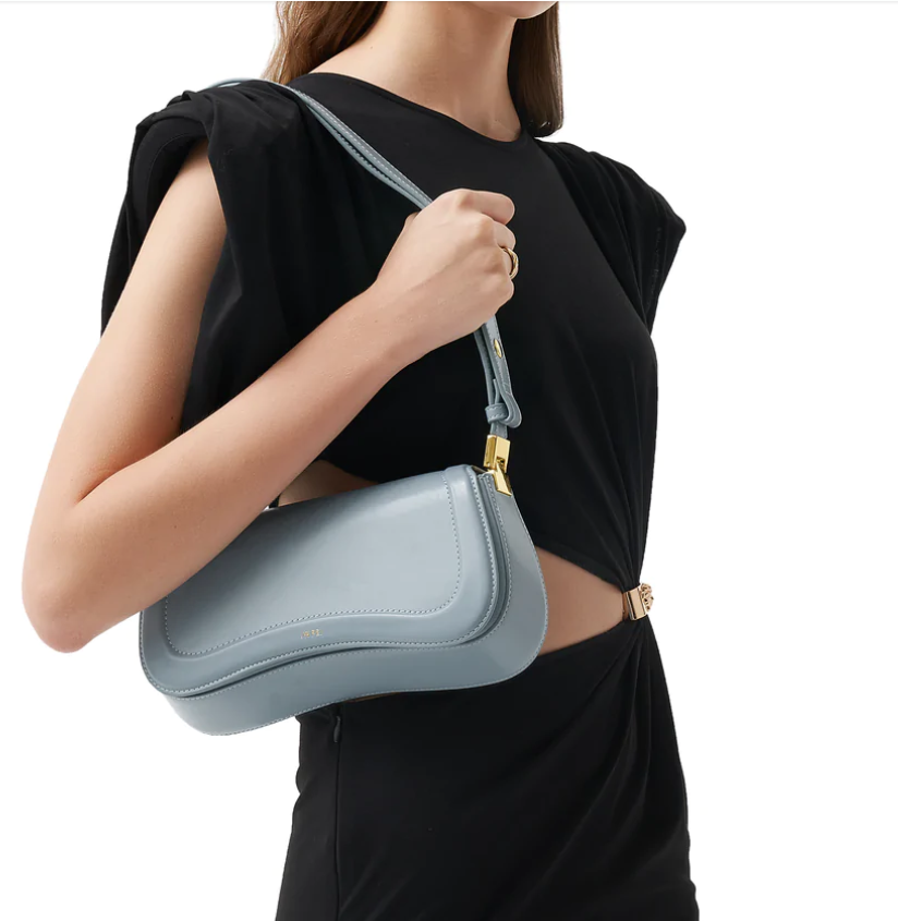 JW PEI| Joy 單肩包 |灰藍色調 | 側肩袋