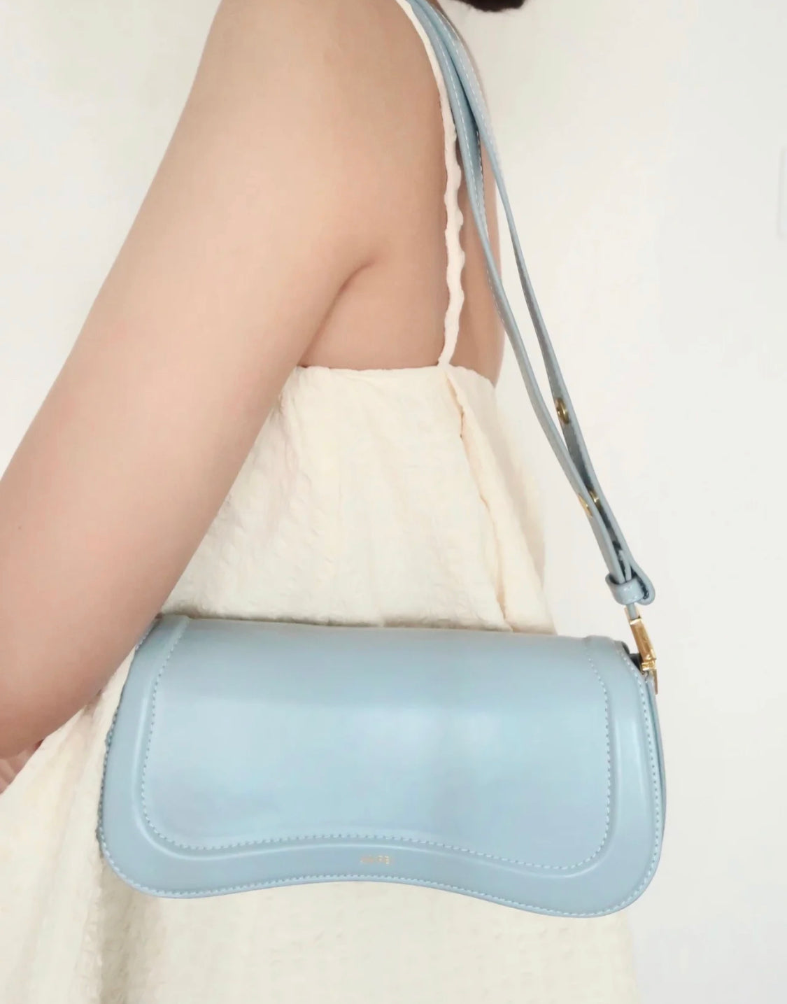 JW PEI| Joy 單肩包 |灰藍色調 | 側肩袋