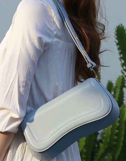 JW PEI| Joy 單肩包 |灰藍色調 | 側肩袋