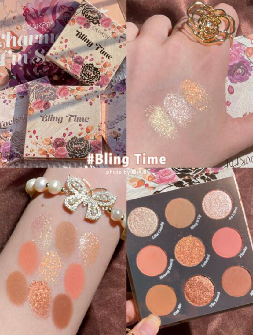 Colourpop | Bling Time |9色眼影盤