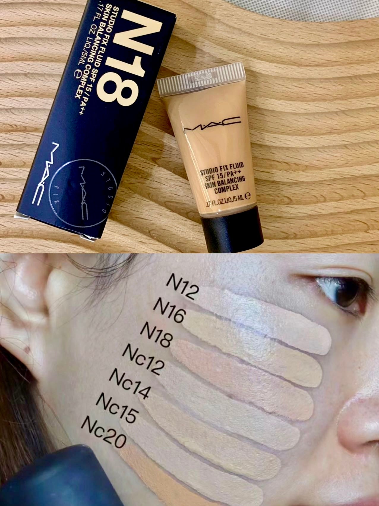 MAC| 定制無瑕粉底液|Studio Fix SPF15 PA++
