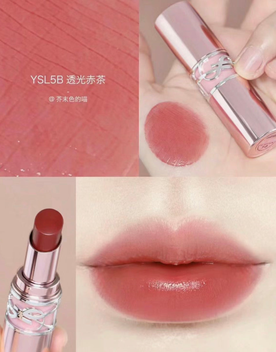 YSL|🔥人氣粉管唇膏|#5B Nude Crush
