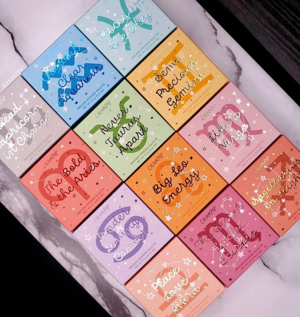 Colourpop|獅子座眼影盤|Big Leo Energy