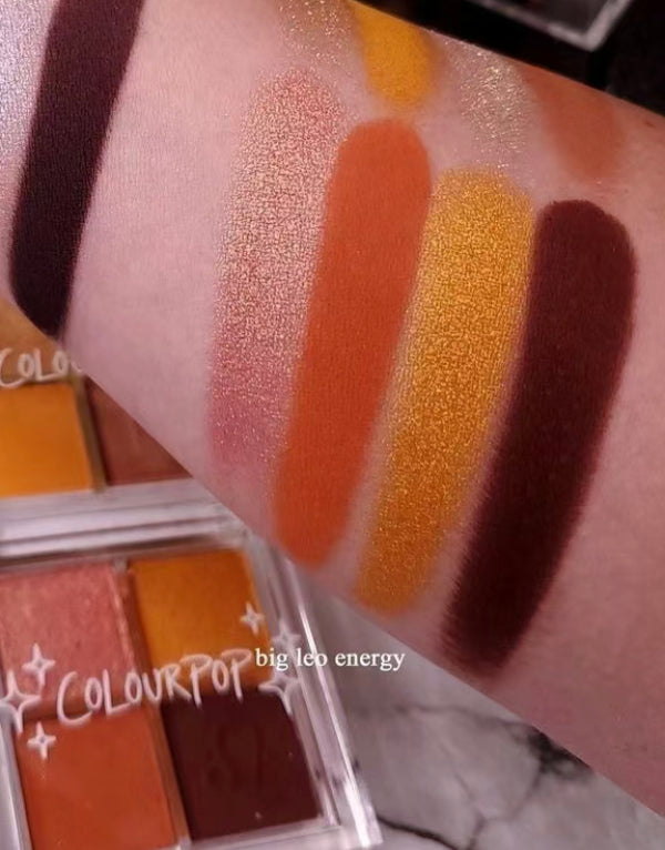 Colourpop|獅子座眼影盤|Big Leo Energy