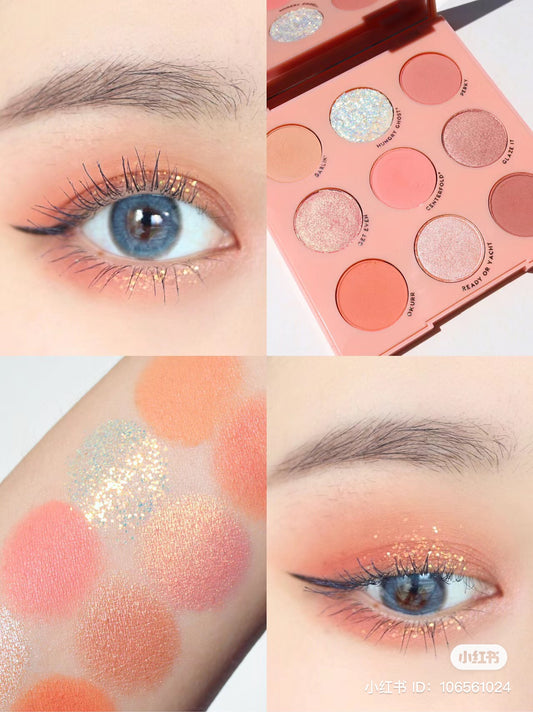 Colourpop | baby got peach 蜜桃12色眼影盤