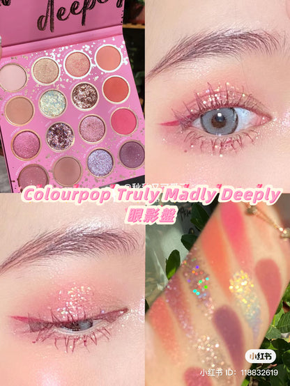 Colourpop | Truly madly deeply 16色眼影盤