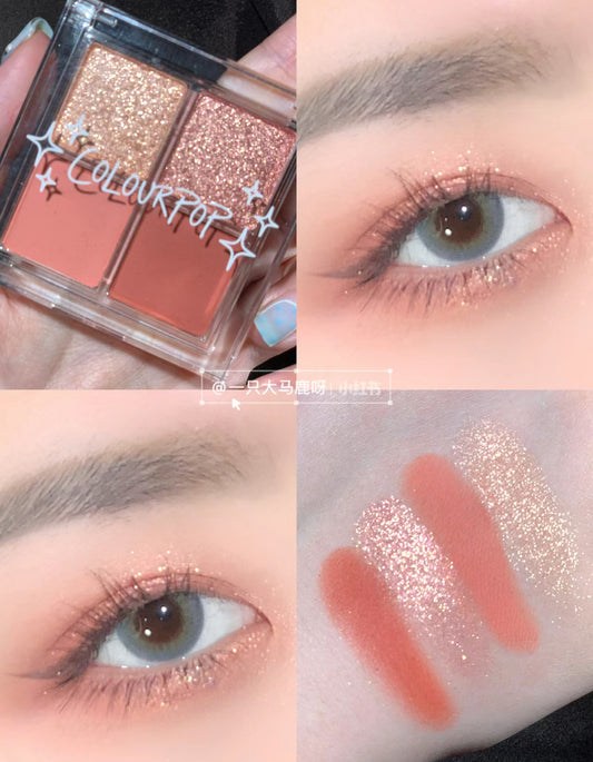 Colourpop | 四色眼影盤Creamsicle