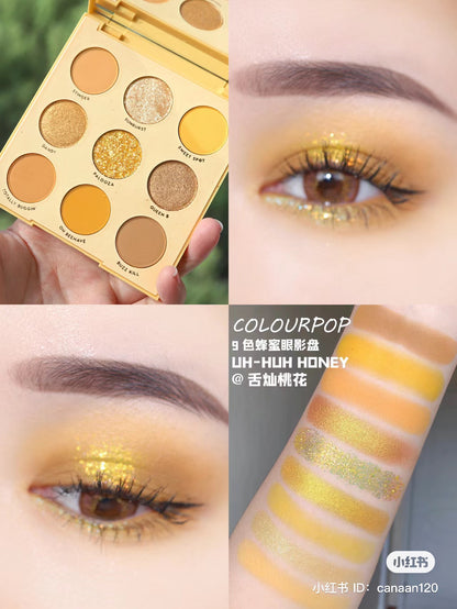 Colourpop | Uh-huh honey 蜂蜜盤 | 12色眼影盤