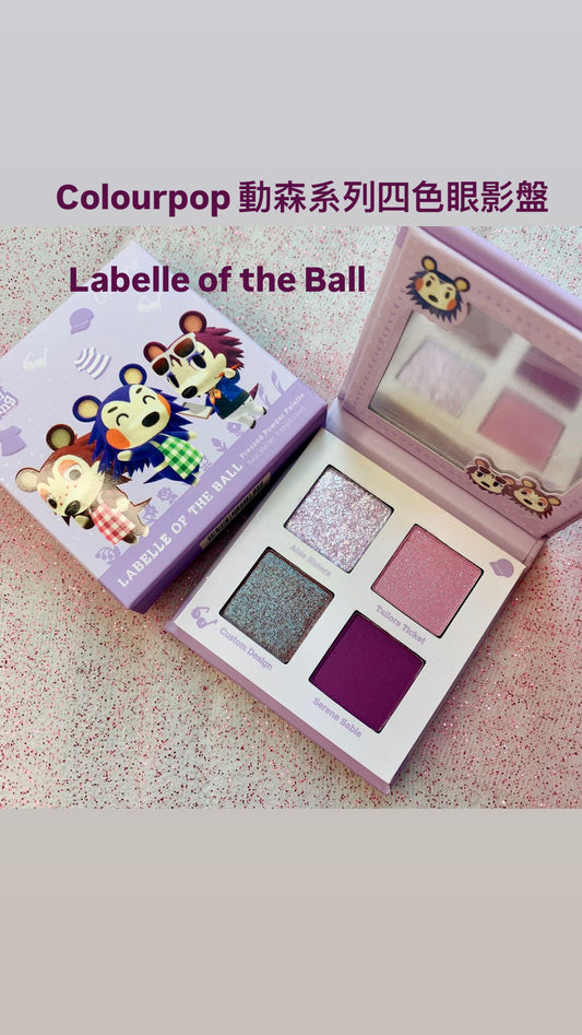 Colourpop | 動森系列四色眼影盤