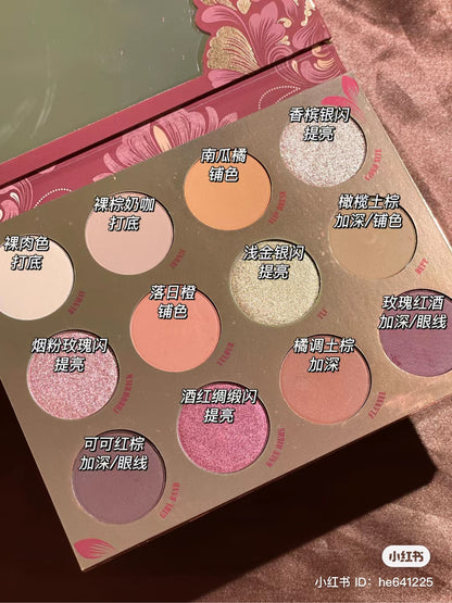 Colourpop | plush like me 12色眼影盤